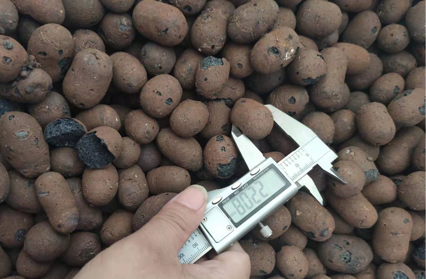 無土栽培基質(zhì)陶粒粒徑測(cè)量.jpg 無土栽培基質(zhì)陶粒粒徑測(cè)量.jpg